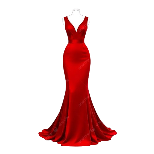 Vestido largo de noche